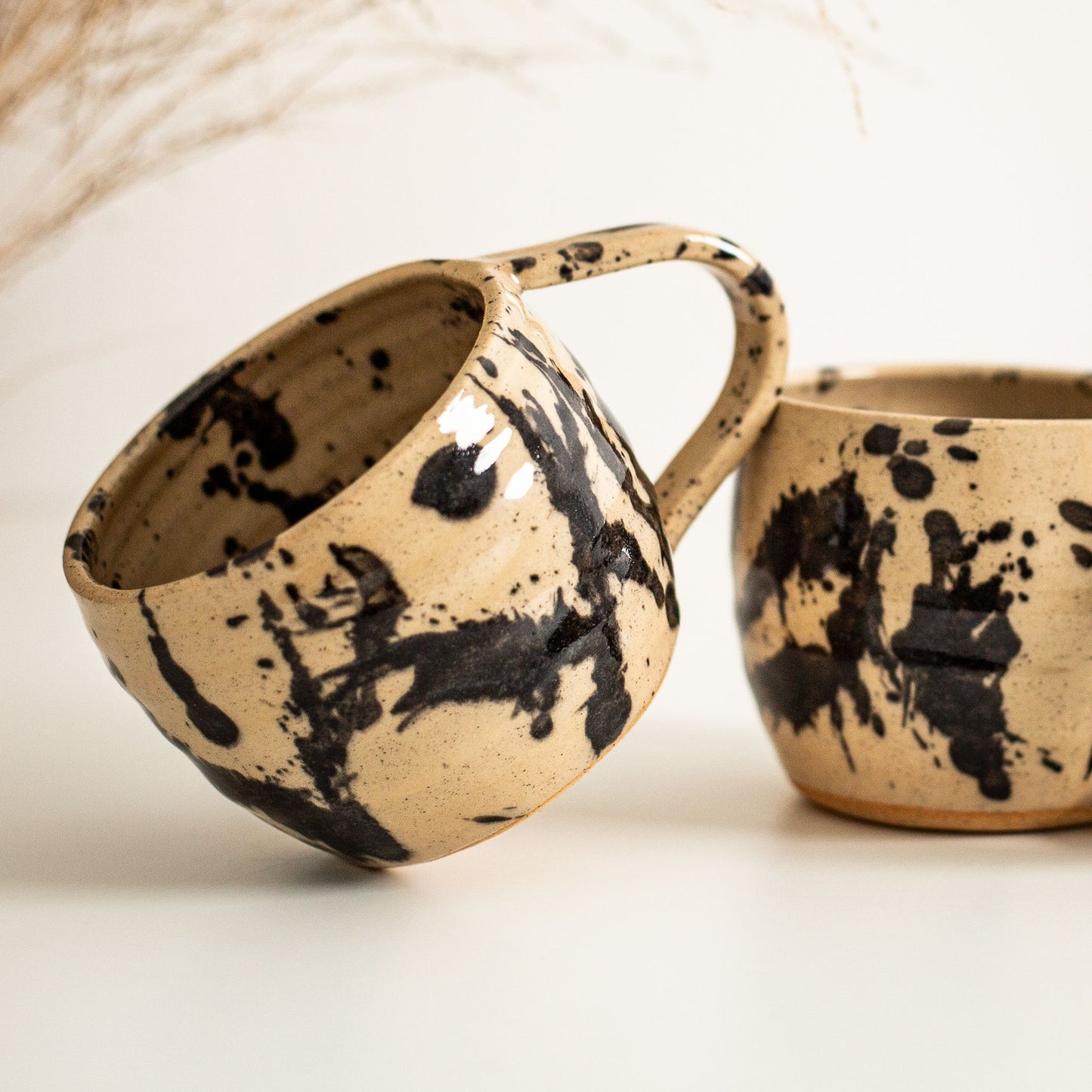 Black Fleck Regular Mug | Pre-order