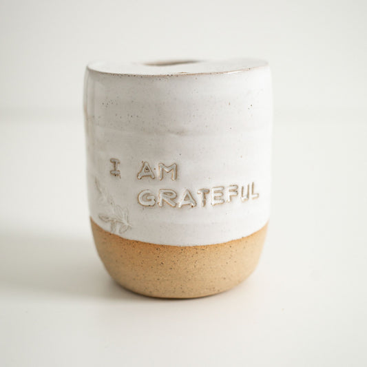 I Am Grateful Travel Mug | Pre-order