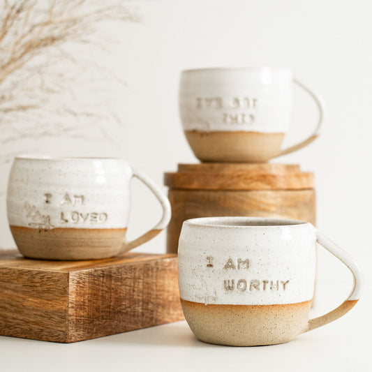 I Am Worthy Regular Mug | Pre-order